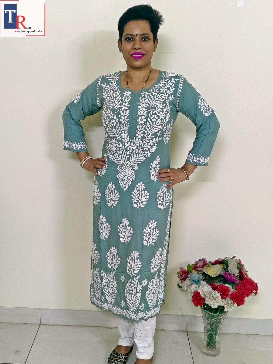 Lucknow Chikankari Kurti